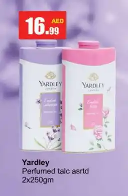 Gulf Hypermarket YARDLEY Talcum Powder offer