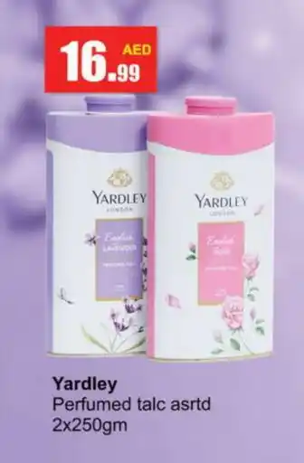 Gulf Hypermarket YARDLEY Talcum Powder offer