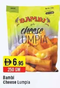 West Zone Supermarket Bambi Cheese Lumpia offer