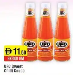 West Zone Supermarket UFC Sweet Chilli Sauce offer