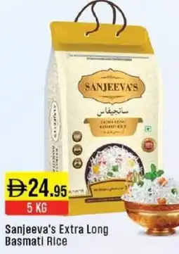 West Zone Supermarket Sanjeeva's Extra Long Basmati Rice offer