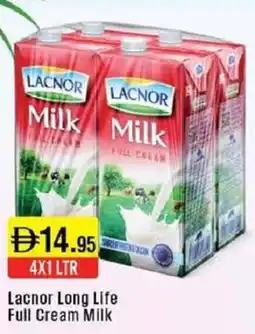 West Zone Supermarket Lacnor Long Life Full Cream Milk offer