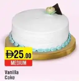 West Zone Supermarket Vanilla Cake offer