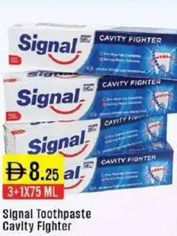 West Zone Supermarket Signal Toothpaste Cavity Fighter offer
