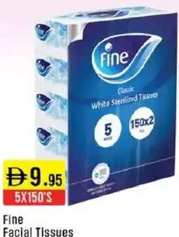 West Zone Supermarket Fine Facial Tissues offer