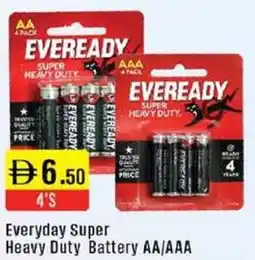 West Zone Supermarket Everyday Super Heavy Duty Battery offer