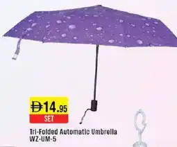 West Zone Supermarket Tri-Folded Automatic Umbrella WZ-UM-5 offer