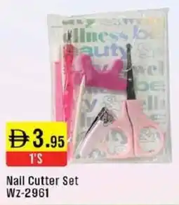 West Zone Supermarket Nail Cutter Set WZ-2961 offer