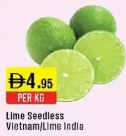 West Zone Supermarket Lime Seedless Vietnam / Lime India offer