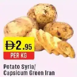 West Zone Supermarket Potato Syria Capsicum Green Iran offer