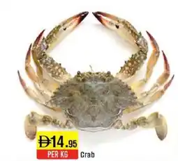 West Zone Supermarket Crab offer