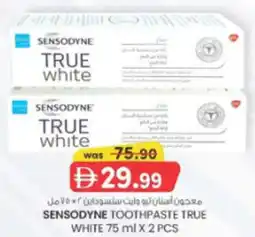 KM Trading Sensodyne Toothpaste True White offer