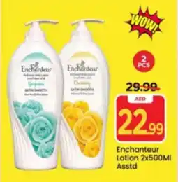 Mark & Save Enchanteur Lotion Asstd offer