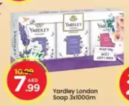 Mark & Save Yardley London Soap offer