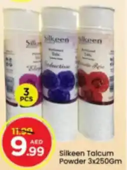 Mark & Save Silkeen Talcum Powder offer