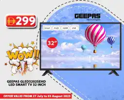 Grand Hyper Market GEEPAS Smart TV offer