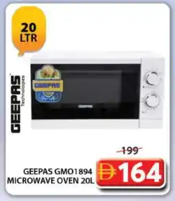 Grand Hyper Market GEEPAS Microwave Oven offer