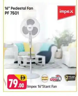Shaklan IMPEX Fan offer