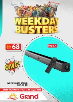 Grand Hyper Market IMPEX Speaker offer