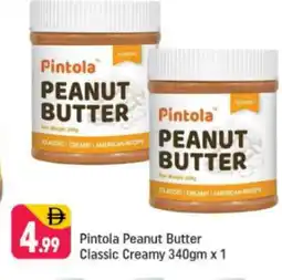 Shaklan PINTOLA Peanut Butter offer