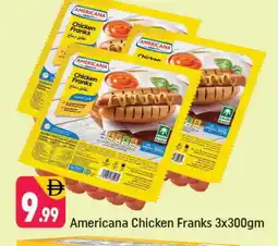Shaklan AMERICANA Chicken Franks offer