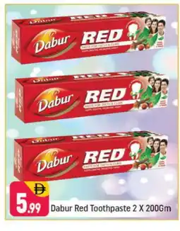 Shaklan DABUR RED Toothpaste offer
