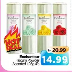 Al Madina Hypermarket Enchanteur Talcum Powder offer