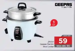 Nesto GEEPAS Rice Cooker offer