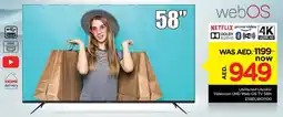 Nesto Videocon UHD Web OS TV E58ELWO1100 offer