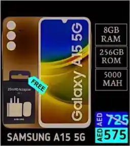 Amber Samsung A15 5G offer