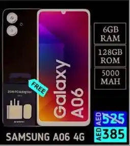 Amber Samsung A06 4G offer