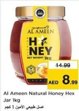 Nesto Al Ameen Natural Honey Hex Jar offer