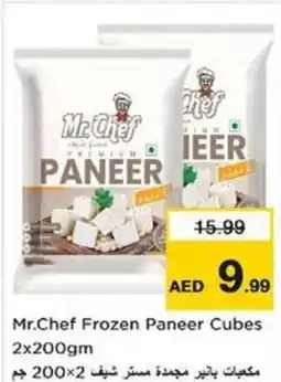 Nesto Mr.Chef Frozen Paneer Cubes offer