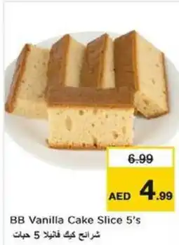 Nesto BB Vanilla Cake Slice offer