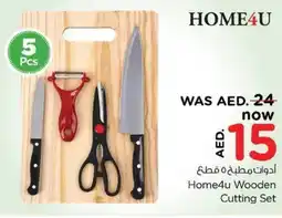 Nesto Home4u Wooden Cutting Set offer