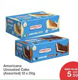 Choithrams Americana Uncoated Cake offer