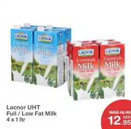 Choithrams Lacnor UHT Full / Low Fat Milk offer