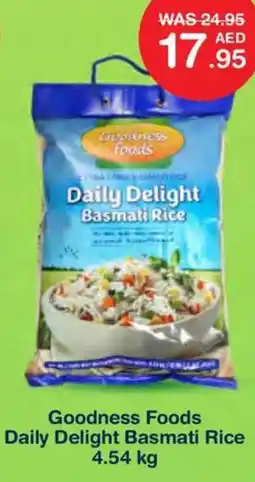 Choithrams Goodness Foods Daily Delight Basmati Rice offer