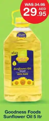 Choithrams Goodness Foods Sunflower Oil offer