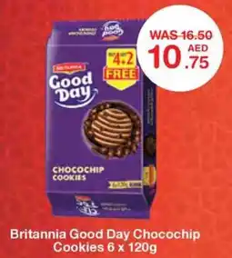 Choithrams Britannia good day chocochip cookies offer