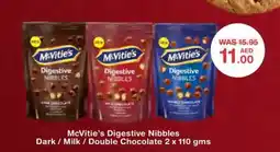 Choithrams McVitie's Digestive Nibbles Dark Milk Double Chocolate offer
