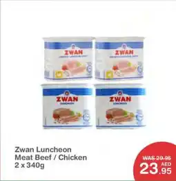 Choithrams Zwan Luncheon Meat Beef Chicken offer