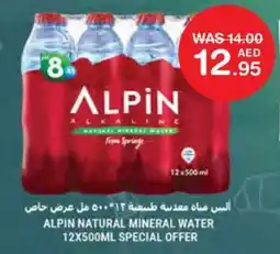 Choithrams Alpin natural mineral water offer