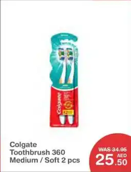 Choithrams Colgate Toothbrush 360 Medium Soft offer