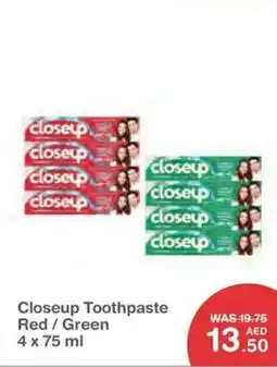 Choithrams Closeup Toothpaste Red Green offer