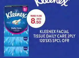 Choithrams Kleenex facial tissue daily care offer