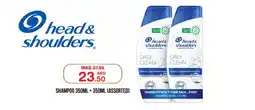 Choithrams Head& shoulders shampoo offer
