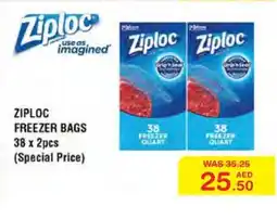 Choithrams Ziploc freezer bags offer