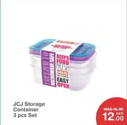 Choithrams JCJ Storage Container offer