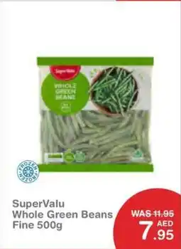 Choithrams SuperValu Whole Green Beans Fine offer